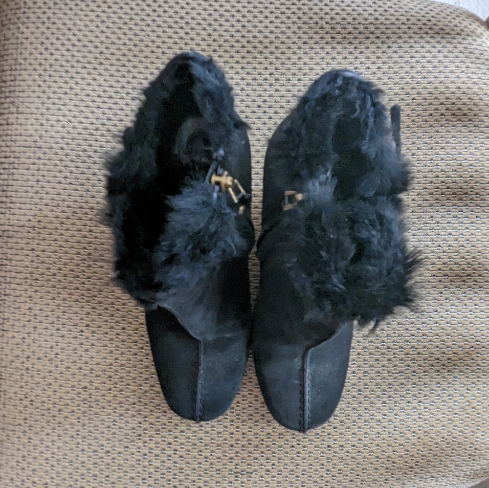Authentic Louis Vuitton black, wedge boots. - Picture 3 of 7
